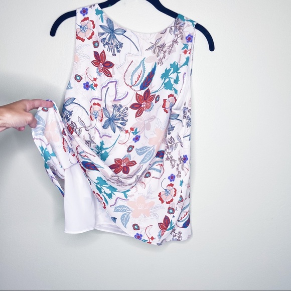 Adrienne vittadini sleeveless lined blouse - Picture 2 of 7